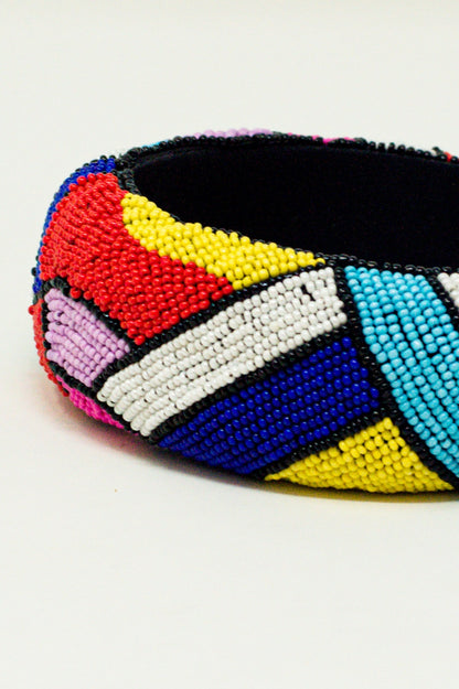 Colourful Beads Headband