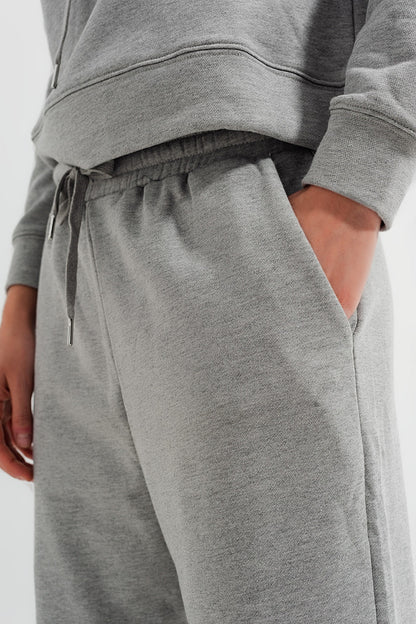 Jogger in light gray heather